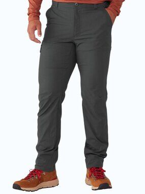 REI Co-Op Trailmade Pants Men's 34x30 Black Nylon Hiking UPF 50 Water-Repellent